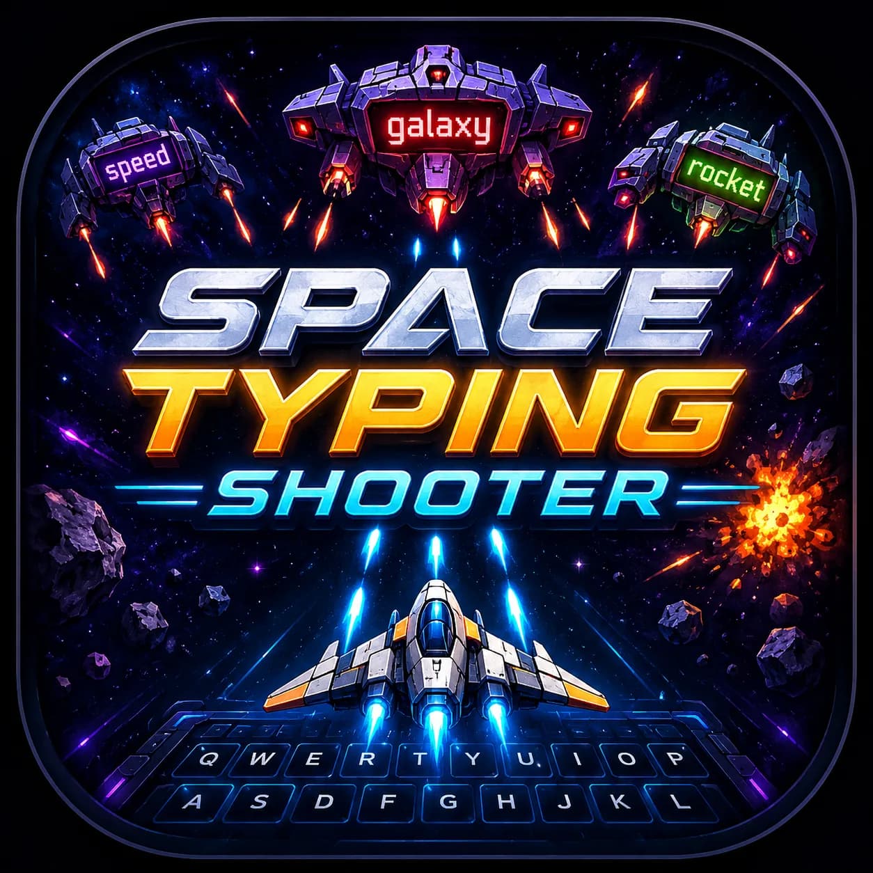 Space Typing Shooter
